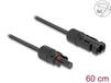 Delock DL4 Solar Flat Cable 4 mm² mâle vers femelle 60 cm noir