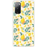 Samsung Bedrukt siliconen hoesje compatibel met Galaxy S20 FE Citron