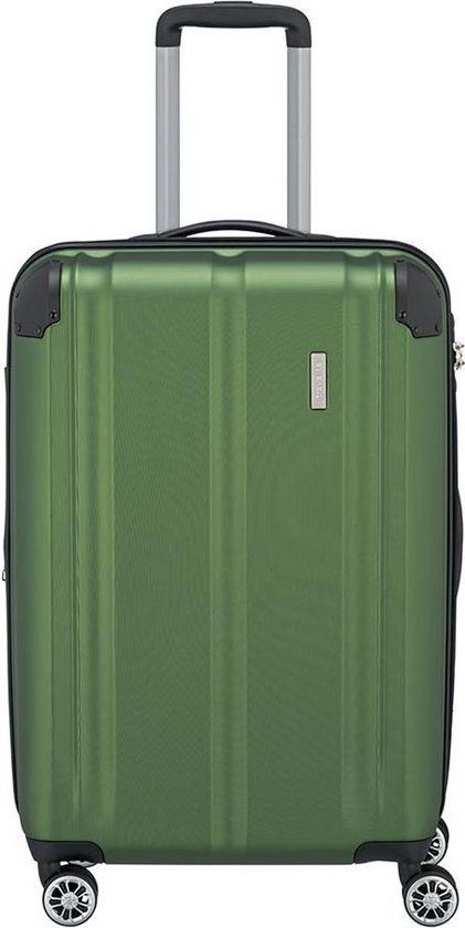 Travelite City Hard Case Trolley - 68cm - Green