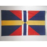 AZ FLAG Vlag Zweden en Noorwegen 1814-1905 90x60 cm Polyester 100D Mouw