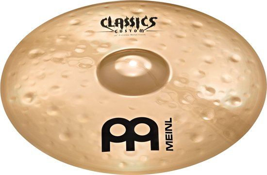 Meinl Classics Custom 16" Extreme Metal Crash Cymbal - Brilliant Finish