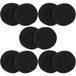 Vhbw 10x Coussinets d'oreille compatibles avec Akg K452 K451, K450, K430, Y45, Y30, K 420, Q460 casque audio, headset - noir, mat, 5,7 cm