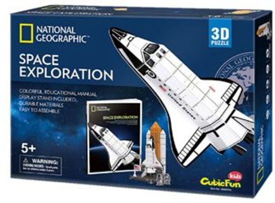 House of Holland 3D Puzzel Space Exploration - Space Shuttle
