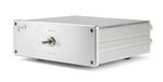 Dynavox AMP-S III, Versterker- en luidsprekerschakelaar, aluminium behuizing, 2 boxparen op 1 versterker of 2 versterkers op 1 LS-paar, verbinding via banaanstekker/klemaansluiting, zilver
