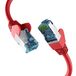 EFB-Elektronik RJ45 PATCHKabel met CAT7 ROHKABEL ROOD 0,5m