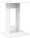 vidaXL Table d'appoint blanc 45 x 40 x 62,5 cm Bois traité