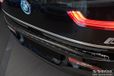 Zwart BMW i3 Zwart RVS Achterbumperprotector passend voor BMW i3 (i01) Facelift 2017- 'Ribs'