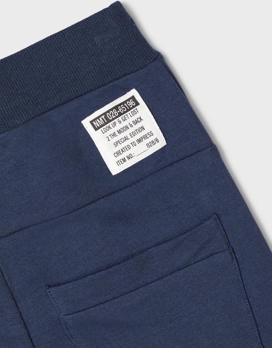NAME IT NKMHONK Jongens Sweat Broek - Dark Sapphire - Maat 110