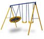 Zero Gravity SPACE SHUTTLE tuinschommel met stabiel en roestvrij metalen frame. Tuinplezier voor maximaal 4 kinderen - Schommelkettingen voor meer veiligheid - Scheurbestendige stof - Schommel voor buiten