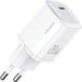 USAMS Chargeur secteur CC248 20W GaN USB-C Charge rapide HC Series Noir