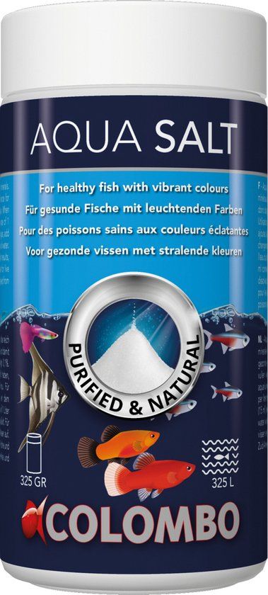 Colombo Aqua Salt - 325 g - Waterverbeteraars voor Vis