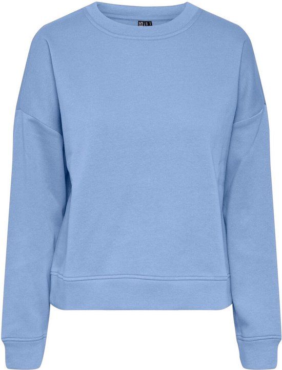 PIECES PCCHILLI LS SWEAT NOOS Trui Dames - Hydrangea - Maat S