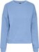 PIECES PCCHILLI LS SWEAT NOOS Trui Dames - Hydrangea - Maat S