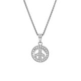 Orphelia Damesketting met hanger, 925 sterling zilver, zirkonia ZH-7336