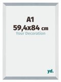 yd. Puzzle lijst 59,4x84 cm - Aluminium Geborsteld