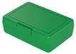 Lunchbox Lunch-Box – Boîte à lunch pour enfants, fabriquée en plastique sans BPA, idéale pour l'école et le travail, boîte à lunch durable, produite en Allemagne – vert standard
