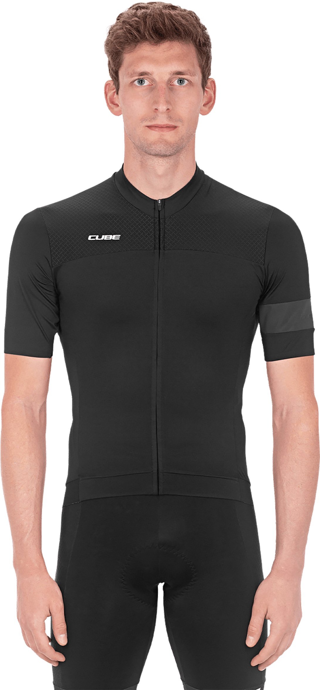 CUBE CUBE BLACKLINE JERSEY S/S BLACK / black / Heren / M / 2020