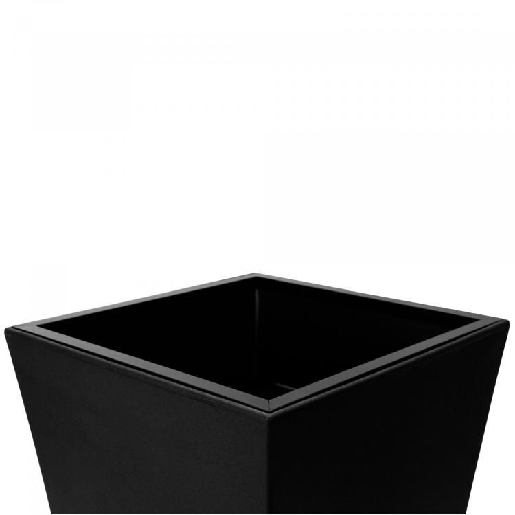 Tafel Conic Inzetbak - Zwart - 25 x 67 x 67 cm