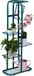 Merkloos Relaxdays Plantenstandaard Metaal - 6 Etages - Binnen/Buiten - 107x44x24 cm - Groen