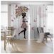 Bol Rideaux occultants - décoration de fenêtre moderne - set de 2 - 140x240 cm