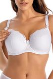 Teyli Dames BH Verpleging Moederschap Gewatteerde Multiway Marte Mama, Wit, 44 / 40FF