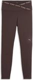 Puma Strong Cross Front Taille Haute 7/8 Leggings Chocolate Brown M Femme