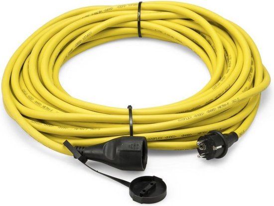 TROTEC Verlengsnoer / Professionele verlengkabel 20 m / 230 V / 2,5 mm² - Made in Germany