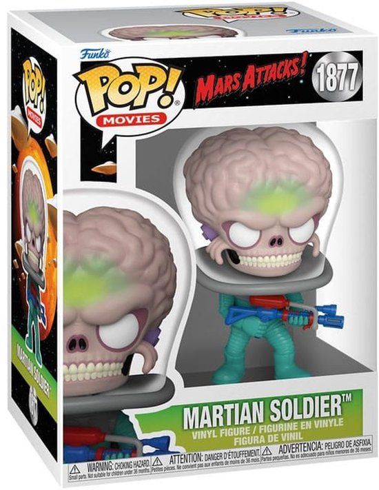 Funko Pop! Movies: Mars Attacks - Martian Soldier #1877