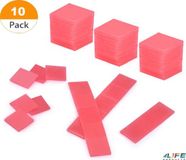 CHPN Goodies and Living Groothandel Diamond Painting Wax - 10 stuks - Roze - 2x2 cm