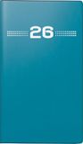 rido/idé Zakagenda Mod. Miniplanner d 15 2026 | A6, kunststof, petrol
