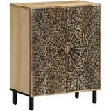 Maison Exclusive Armoire latérale 60x33x75 cm bois massif de manguier
