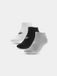 4F Sokken 3-Pack - Confortable chaussettes de sport pour hommes (taille 43-46)