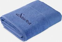 Frottana Pearl, Badhanddoek, 80 x 200 cm, Katoen, Blauw