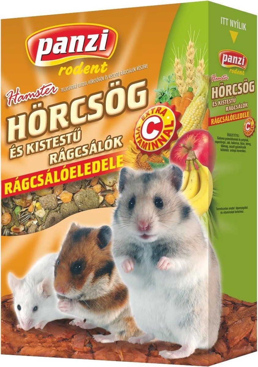 Panzi-Pet Fit Active - Hamster - Hamstervoer - 1000ml