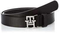 Tommy Hilfiger TH LOGO 2.5 Kledingriem Zwart Leer Dames 95 cm
