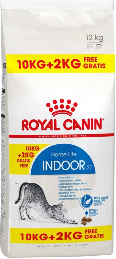 Royal Canin Indoor 27 Kattenvoer - 12 kg