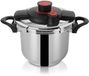 Orion Autocuiseur Storm - 7 L - Inox - 24 cm - Lavable au lave-vaisselle - Convient pour induction
