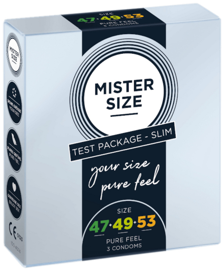 MISTER SIZE Test Packege Slim