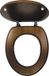 Novaservis Prestige - WC-zitting gefineerd hout, donkere eik WC/DUB2