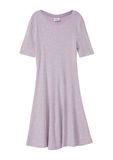 s.Oliver Jurk grasgroen / violetblauw / lichtlila