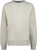 Vingino Icon-crewneck Jongens Sweater Katoen Grijs Melange Maat 116