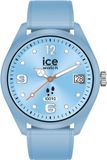Ice-Watch - ICE smart forever Rose-gold Black - Smartwatch blauw met siliconen bandje - 026220 (1.32 inch / 42mm)