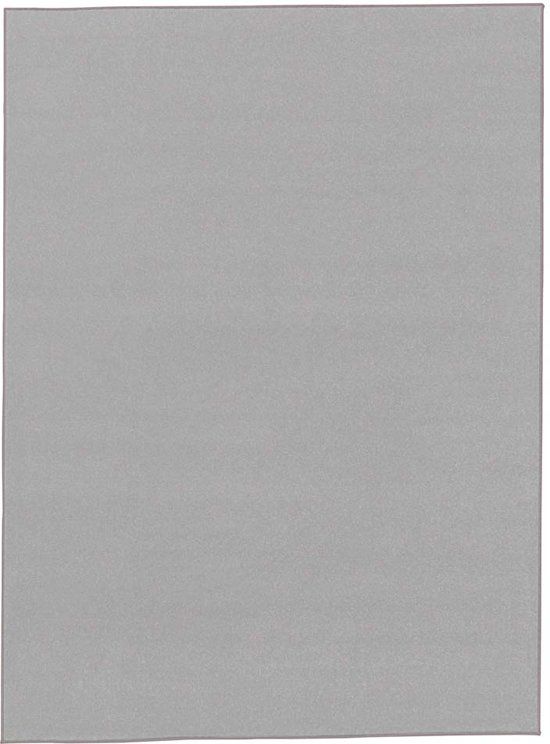 Hanse Home Effen vloerkleed Nasty 101595 80x200 cm Grijs & Zilver