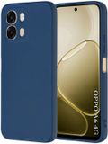 Techsuit Hoesje geschikt voor Oppo A6 4G - Soft Flex Silicone Back Cover - Navy Blue
