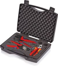 Knipex 97 91 01 Gereedschapsset Technicus In koffer 3-delig | 4003773070351