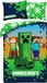 Minecraft Dekbedovertrek Creeper - 140 x 200 + 70 x 90 cm - Polyester