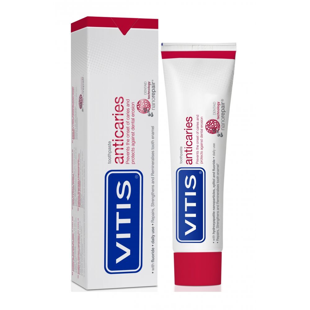 Vitis Anticaries Tandpasta 75 ml