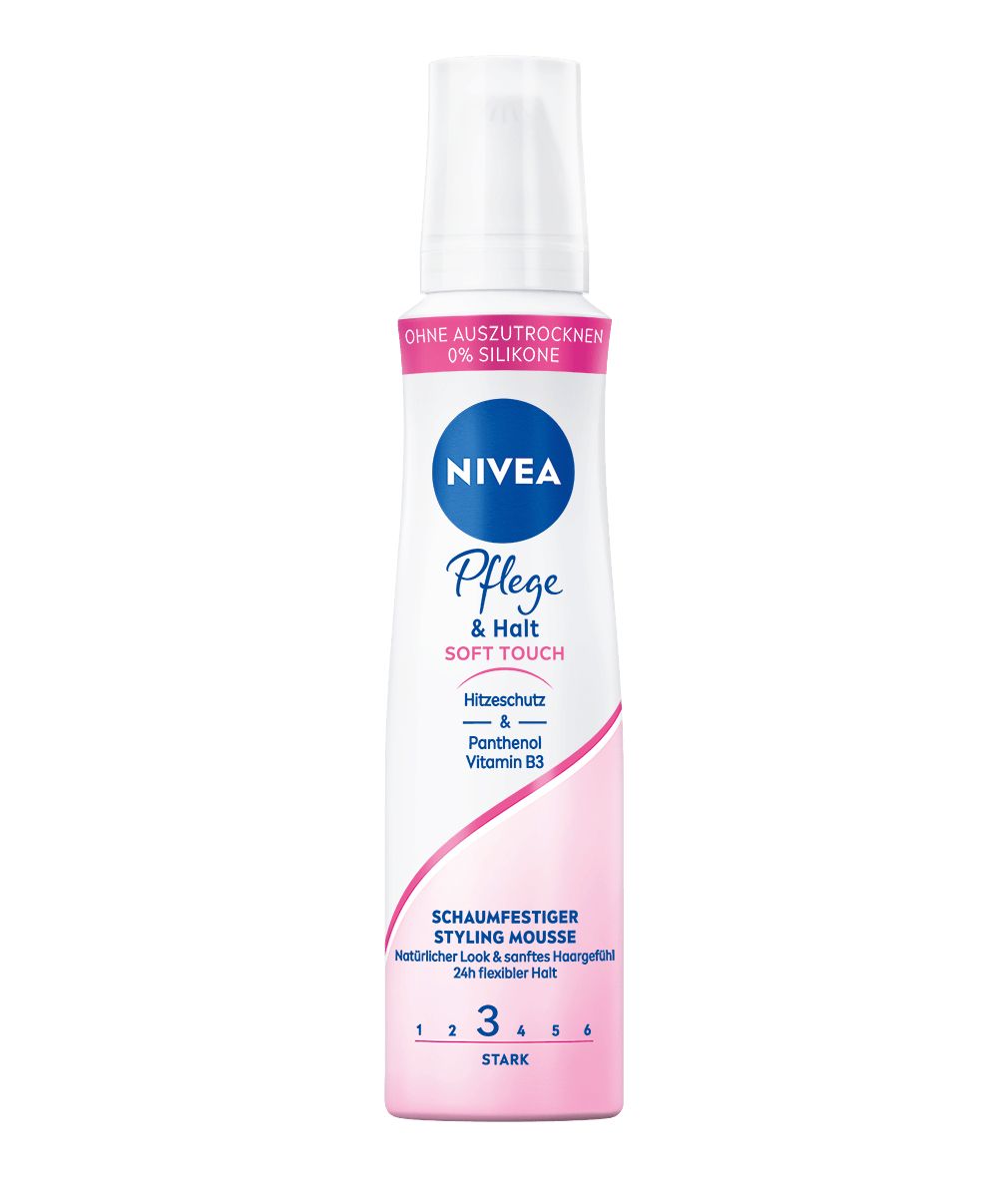 Nivea Care & Hold Soft Touch Haarmousse - 150ml - Fixation - Women