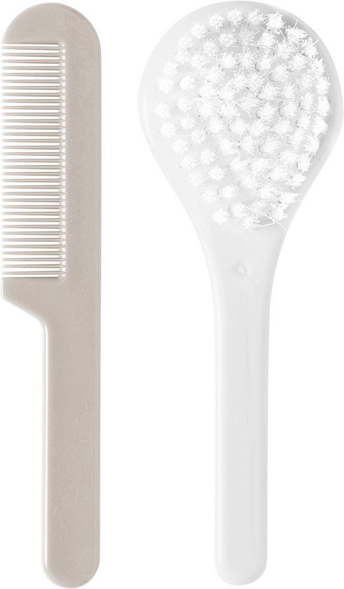LUMA Kam & borstel Nylon White