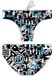 CROTTON SA Turbo Multi Triathlon Zwemslip Zwart 4XL Man